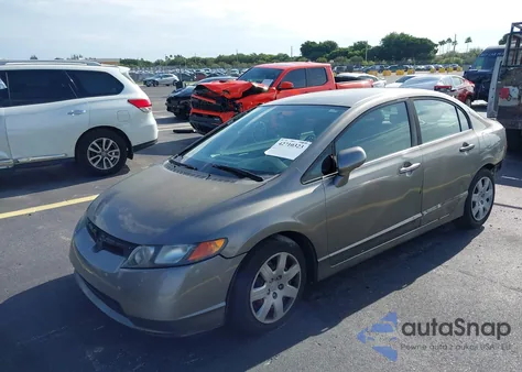 2006 Honda Civic Lx из США, поврежденный, VIN 1HGFA16536L123283